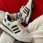 Adidas Forum White Black