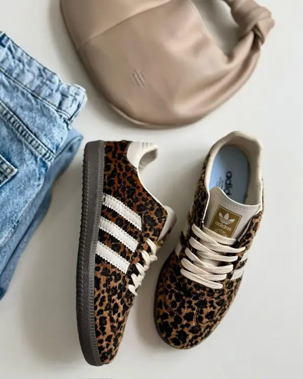 Samba Og W Leopar Kadın Spor Ayakkabı